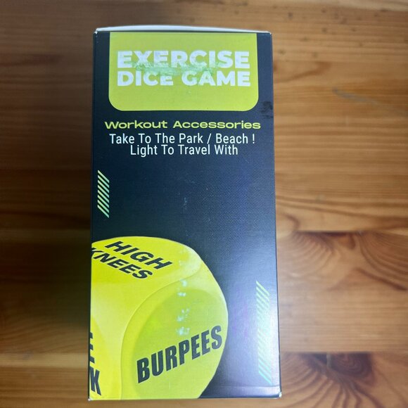 Skywin Workout Dice - Fun Exercise Dice for Solo or Group Classes, 6-Sided Foam - Picture 4 of 4